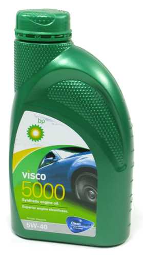 Масло моторное синтетическое - BP Visco 5000 5W-40 1л